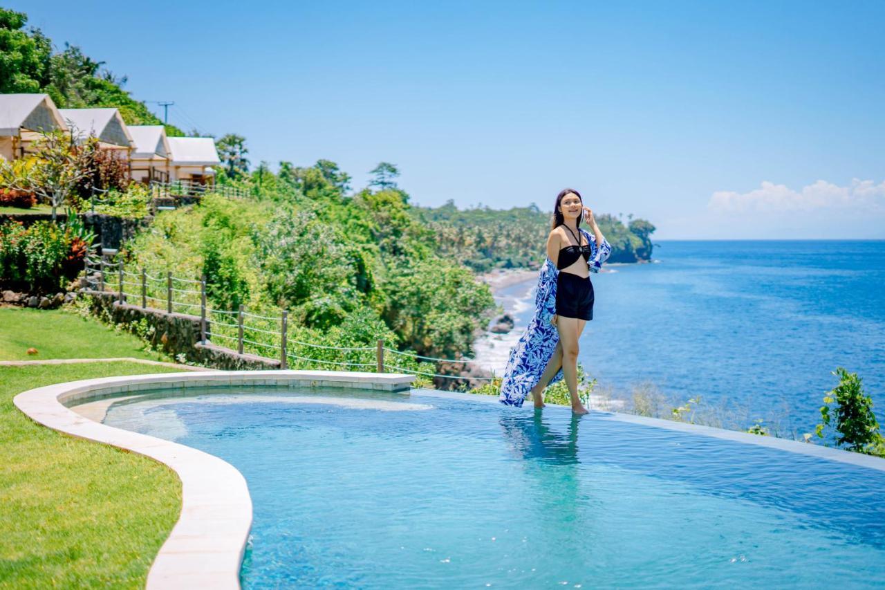 Hotel Bali Cliff Glamping Seraya Exterior foto